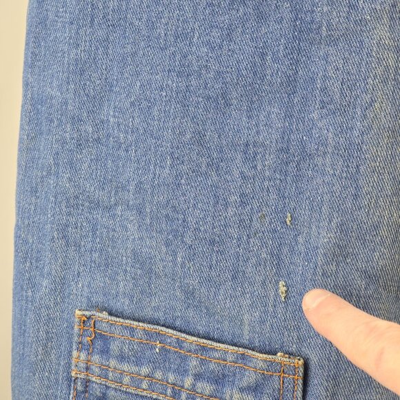 L'Avion vintage denim vest. Women's or Youths sizing - Picture 7 of 8